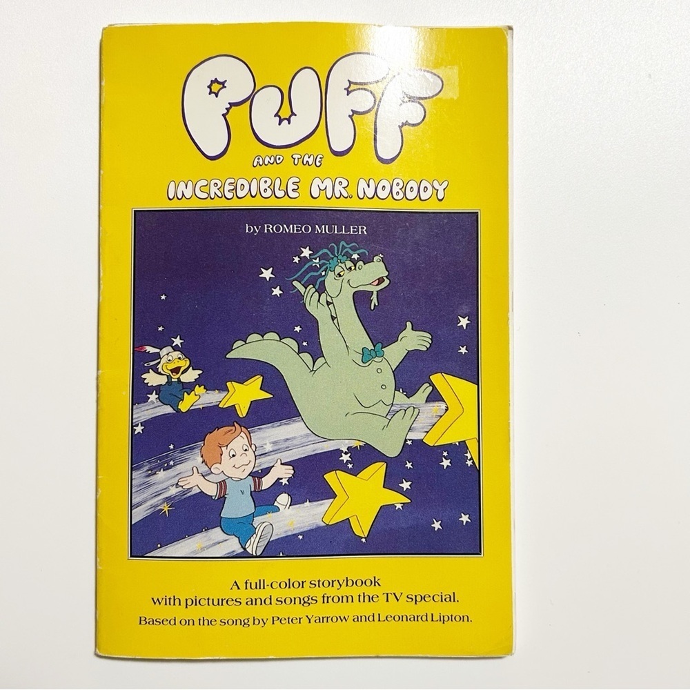 Puff and the Incredible Nobody Paperback A Full Color Story book by Romeo Muller